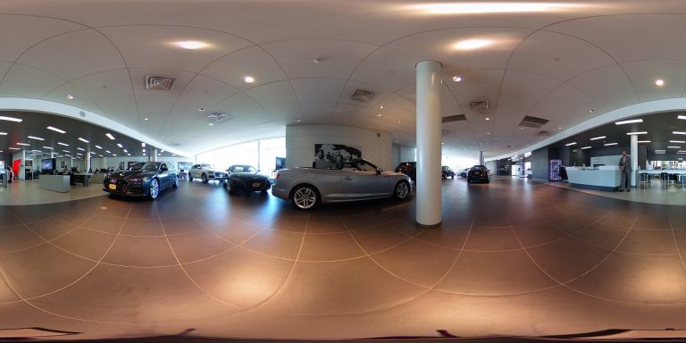 car dealership 360 photography